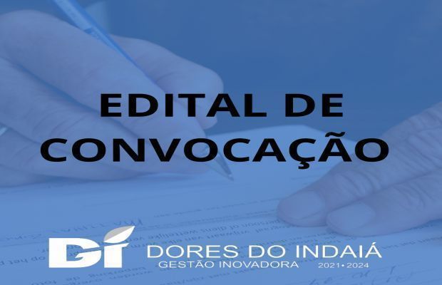 EDITAL N.º 001/2022 DE CONVOCAÇÃO